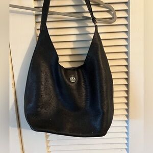 Tory Burch Hobo, Black leather